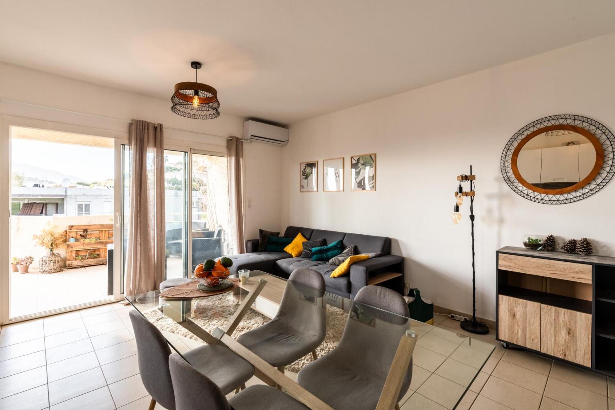 U Nidu - A Ajaccio, Magnifique Appartement 4 Couchages Vue Mer Аяччо Экстерьер фото