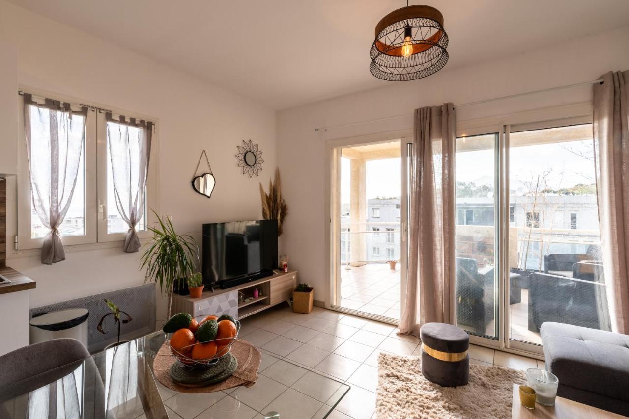 U Nidu - A Ajaccio, Magnifique Appartement 4 Couchages Vue Mer Аяччо Экстерьер фото